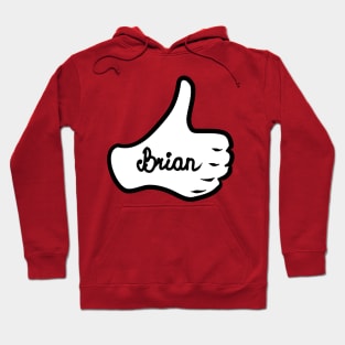 Men name Brian Hoodie